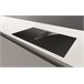 Placa de inducción con extractor TURBOAIR IMPULSO 3 zonas 80cm Negro
