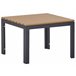 Beliani Conjunto longue PIENZA Negro