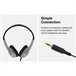 Auriculares con cable KOSS UR10 Plateado
