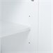 Armario pared con espejo Karlsøy MDF PVC Blanco