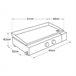 Cook'in Garden - Plancha de gas FINESTA 2B - 2 quemadores 5kW Negro