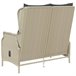 Banco De Jardín De 2 Plazas 112x84 Gris