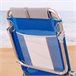 Aktive Pack 2 sillas playa plegables y multiposición asiento bajo Azul