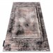 Alfombra DE LUXE moderna 634 Marco vintage - Structural 140x190 Gris