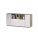 Aparador efecto madera 150 Blanco