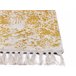 Beliani Alfombra BOYALI 80x150 Mostaza
