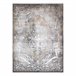 Alfombra LUCE 91 moderna Ornamento vintage Structural 115x170 Gris