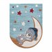 Alfombra infl TOYS 75322 oso de peluche para niños moderno Azul