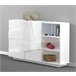 Aparador efecto madera 121 Blanco Brillo