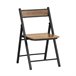 Silla Plegable de Oficina FST88-PF SoBuy Natural