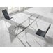 ANGEL CERDA Mesa comedor extensible cristal Transparente