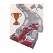 Alfombra infl TOYS 75327 Fórmula 1 para niños moderno Crema