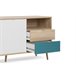 Aparador con 2 puertas y 2 cajones TILE Roble
