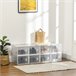 Armario Modular PP HOMCOM, hogar - muebles de recibidor 28 Blanco