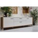 Mueble TV 2 puertas 2 cajones FREETOWN Roble