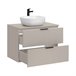 Conjunto mueble lavabo individual y columna Adriel Beige