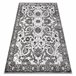 Alfombra MATEO 8037/644 Moderna marco flores estructural 80x150 Gris