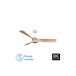 Ventilador De Techo Metal Serie Oriente Blanco