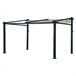 Pérgola mural FRÉJUS - estructura de aluminio 290x406 Beige