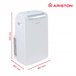 Aire acondicionado portatil, Ariston, Mobis Plus 10000, Clase Energetica +A Blanco Brillo