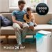 Aire acondicionado portátil ForceClima 12800 Soundless Heating Connected Cecotec Blanco