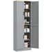 Alacena de Cocina Melamina de Madera HOMCOM, hogar - cocina Gris