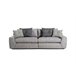 Sofá 3 plazas MELVIN color gris Gris
