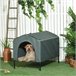 Caseta para Perros Tela Oxford, Acero PawHut 