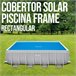 Cobertor solar INTEX piscinas rectangulares Azul