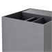 Aplique De Exterior Aluminio Serie Rex Gris