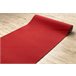 Alfombra con refuerzo de goma RUMBA 100x400 Rojo