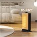Calefactor Eléctrico ABS, PA HOMCOM, hogar - climatización Calefactor Eléctrico ABS, PA HOMCOM, hogar - climatización Negro