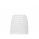 Beliani Jarrón decorativo LINZI Blanco