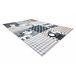 Alfombra FUN Pets para niños animales 240x330 Gris