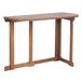 Beliani Conjunto de comedor TREIA Marron
