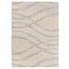 Alfombra shaggy de estilo escandinavo HELIA - ATTICGO 80x150 Plateado