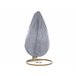 Beliani Cubierta para muebles CHUVA Gris