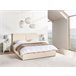 Beliani Cama con almacenaje Bouclé MOISSAC 177x224 Beige