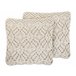 Beliani Cojín decorativo ESENKOY Beige