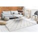Alfombra SANTO sisal 58365 enjerado 120x170 Crema