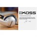 Auriculares con cable KOSS UR10 Plateado