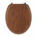 Well Home Asiento de Inodoro con tapa Madera