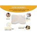 Almohada Ergonómica Cervical Confort Plus con Funda de Bambú Blanco