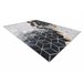 Alfombra lavable ANDRE 1171 Cubo Geométrico 80x150 Negro