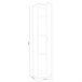 Armario Multiusos 1 Columna 37 Blanco