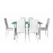 Conjunto de mesa 140x80 Blanco