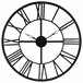 Reloj De Metal Negro Vintage Negro