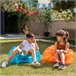 Pelota Burbuja Hinchable Gigante Parachoques Azul
