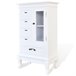 Aparador cajones estantes 4402197 Blanco/ Beige