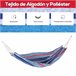 Hamaca para Colgar Algodón Outsunny Multicolor